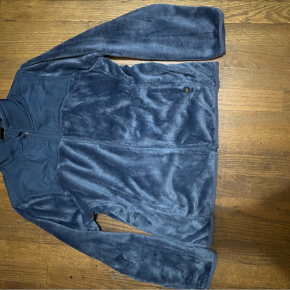 Women's Blue Fleece Sweater